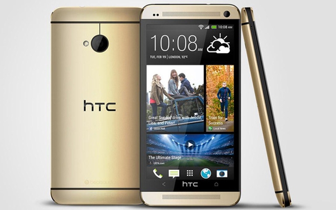 HTC-one-gold-1