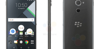 BlackBerry DTEK60 со сканером отпечатков пальцев на фото