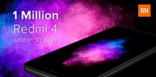 Xiaomi продала более 1 млн Redmi 4 в Индии